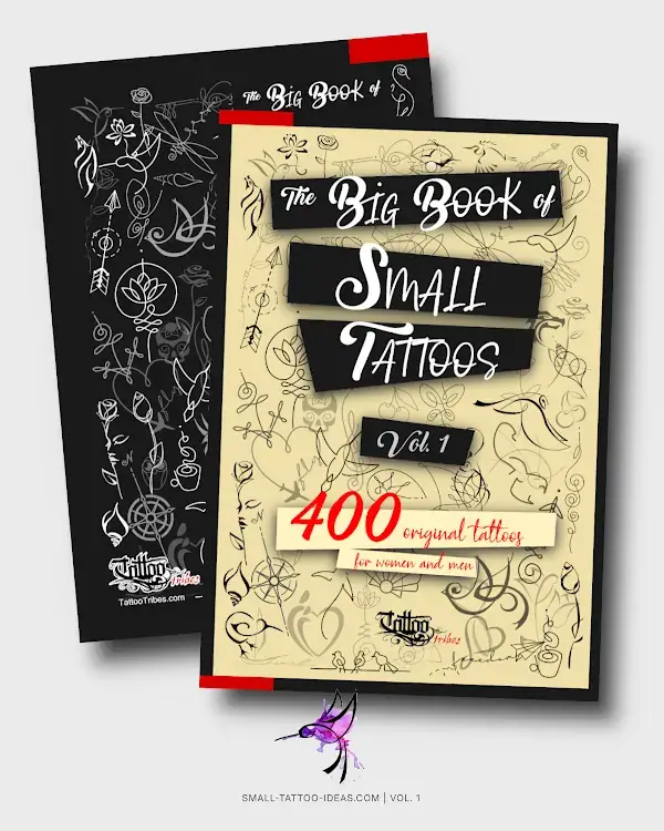 Mixed Styles Minimalist Small Tattoos Book Cover Preview