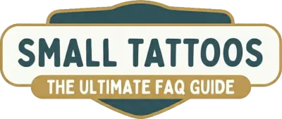 A clean layout featuring examples of minimalist and fine-line small tattoo designs, styled as an expert informational guide.